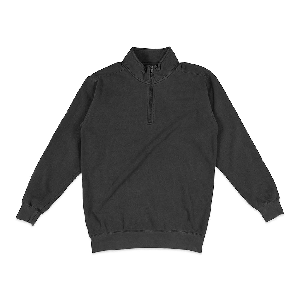 Comfort Colors 1580 Ring Spun 1/4 Zip Sweatshirt Mockup