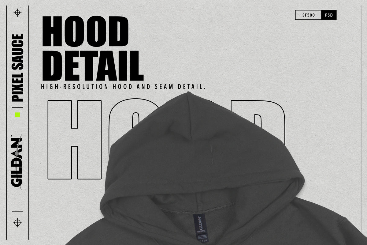 Gildan SF500 Softstyle Hooded Sweatshirt