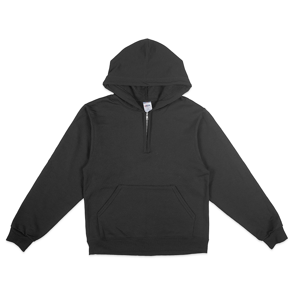 Jerzees 994MR Quarter-Zip Hooded Sweatshirt