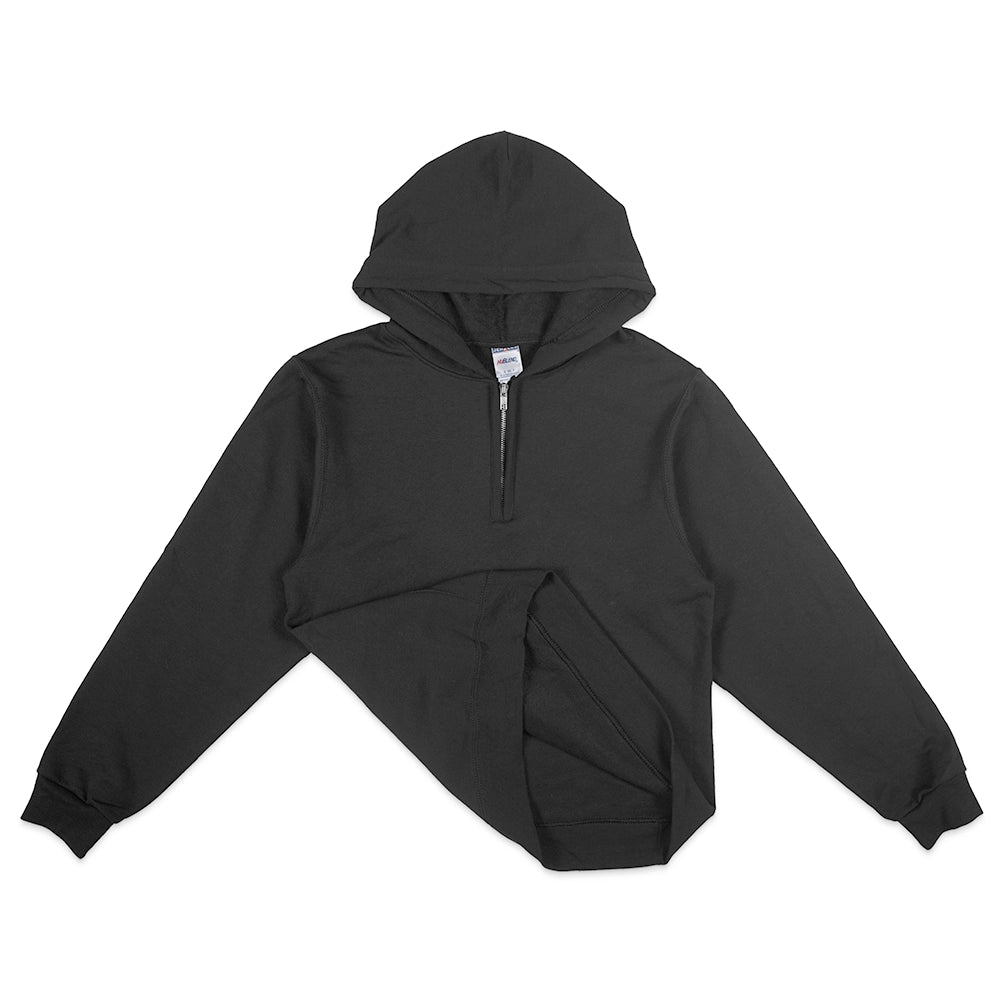 Jerzees 994MR Quarter-Zip Hooded Sweatshirt