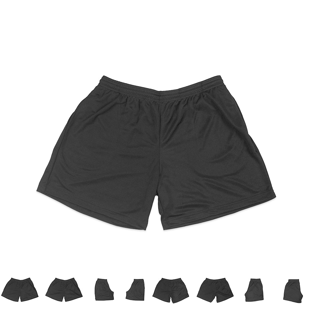 Los Angeles Apparel PPQ42 Mesh Mid-Length Shorts