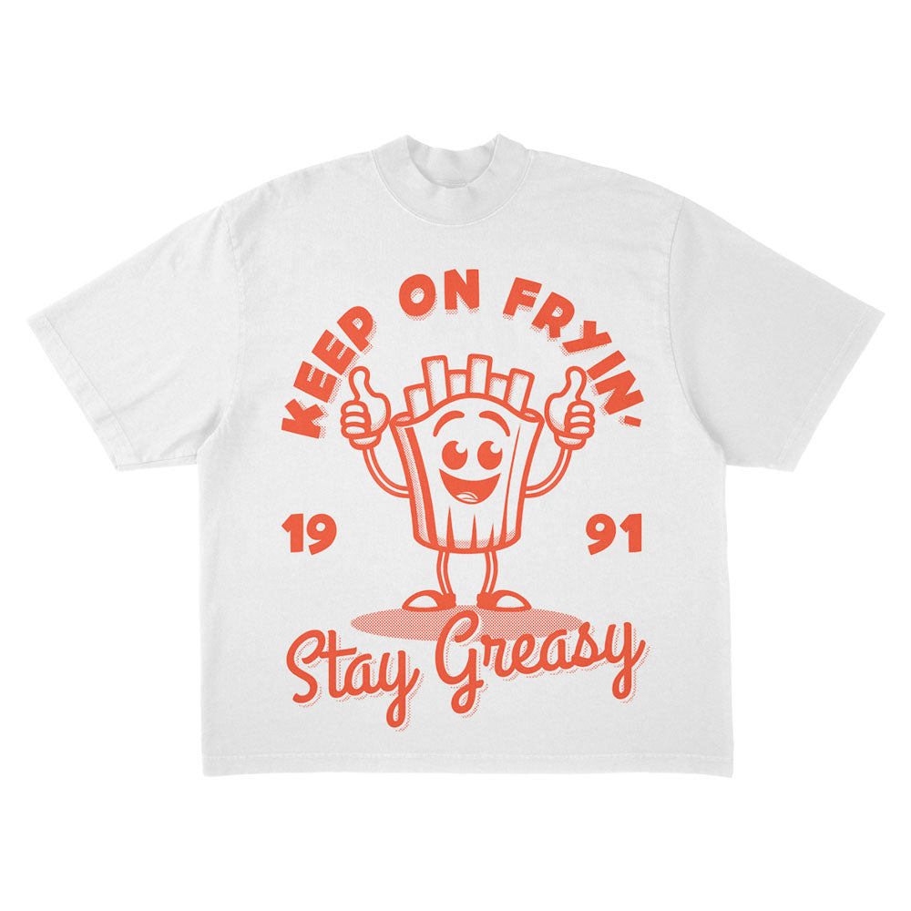 Stay Greasy Merch Design