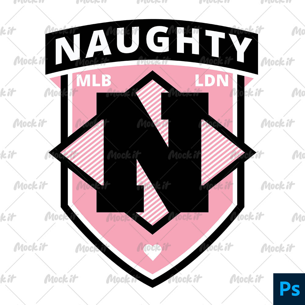 Naughty Merch Design