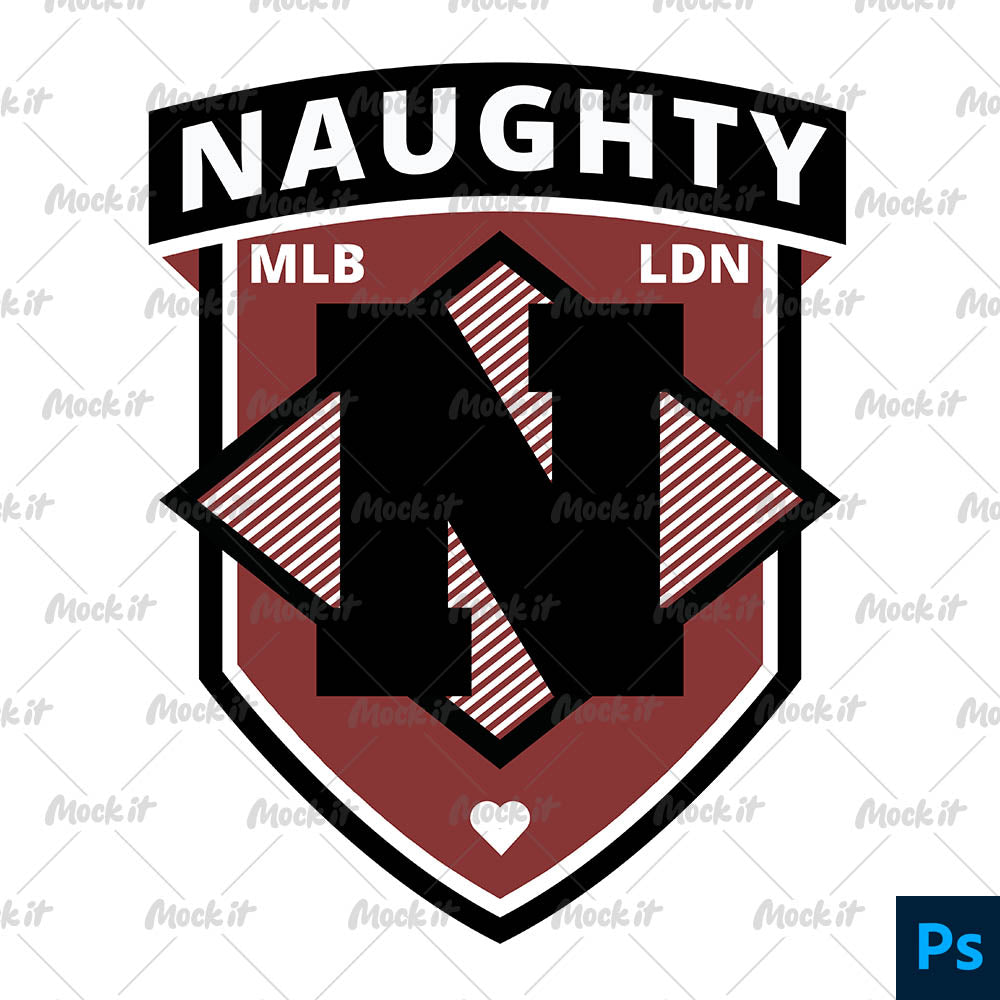 Naughty Merch Design