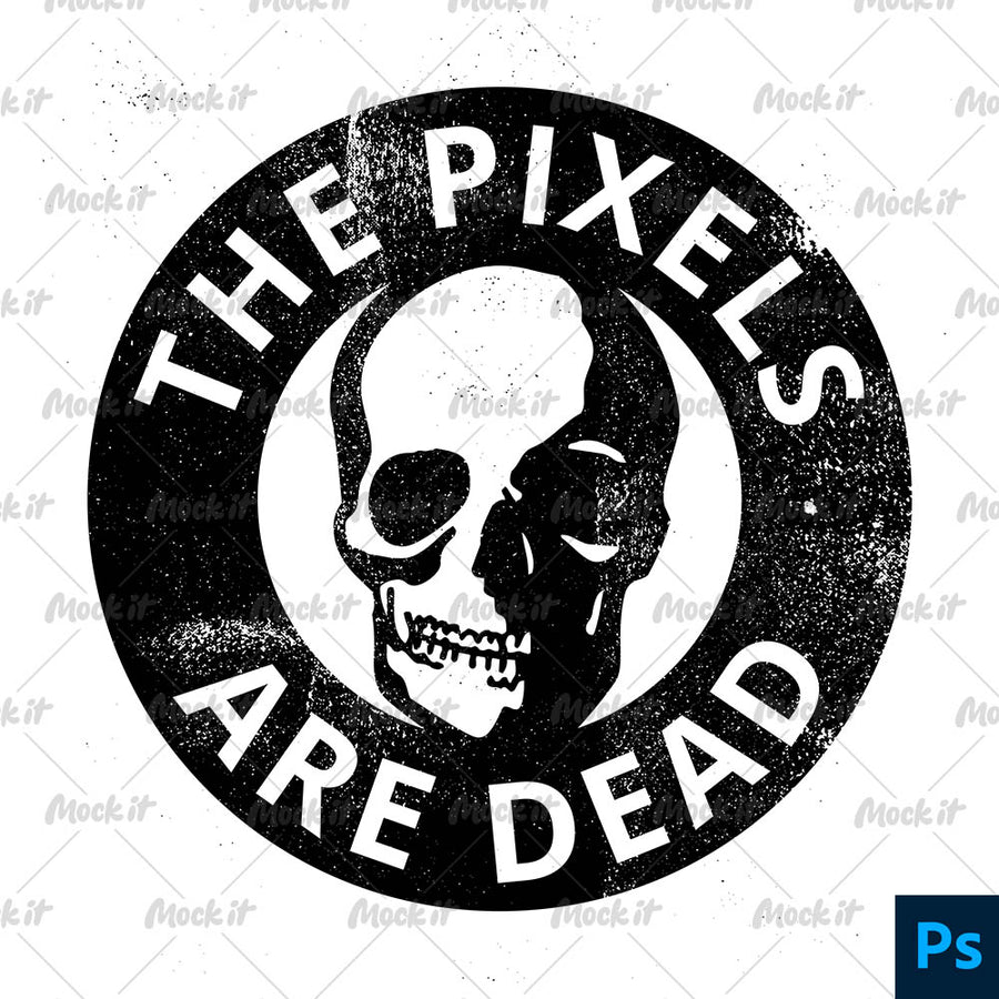 Dead Pixels Merch Design