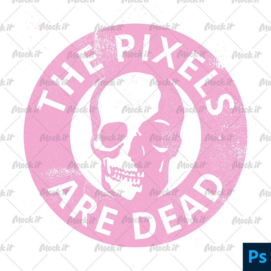 Dead Pixels Merch Design