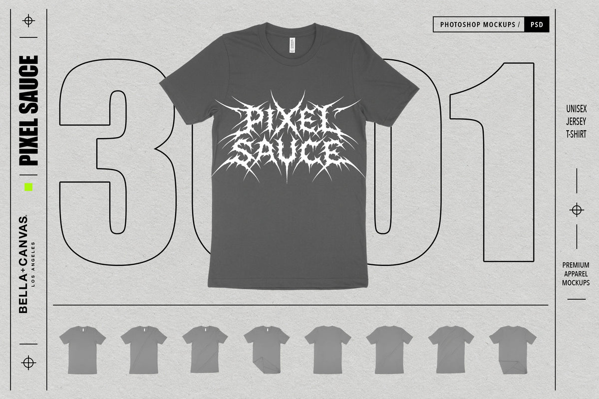 Bella + Canvas 3001 T-Shirt mockup image 1