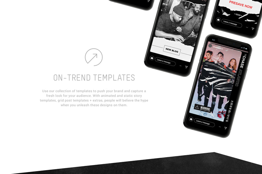 Hype Instagram Story & Post Templates