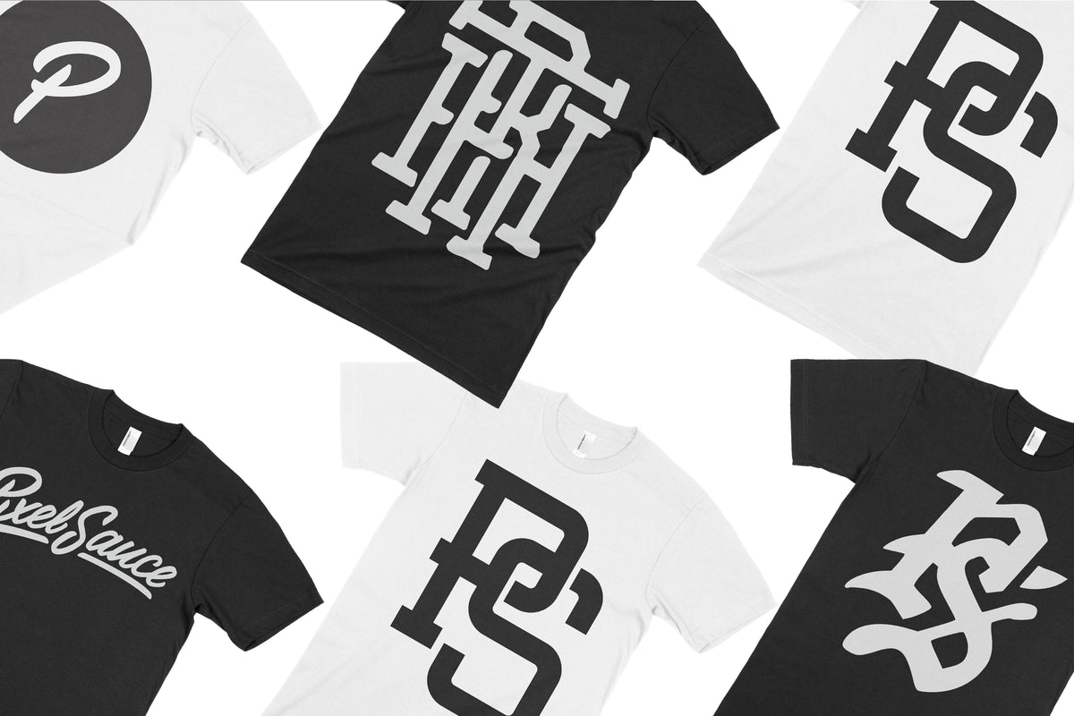American Apparel 2001 Fine Jersey Crewneck T-Shirt Mockups
