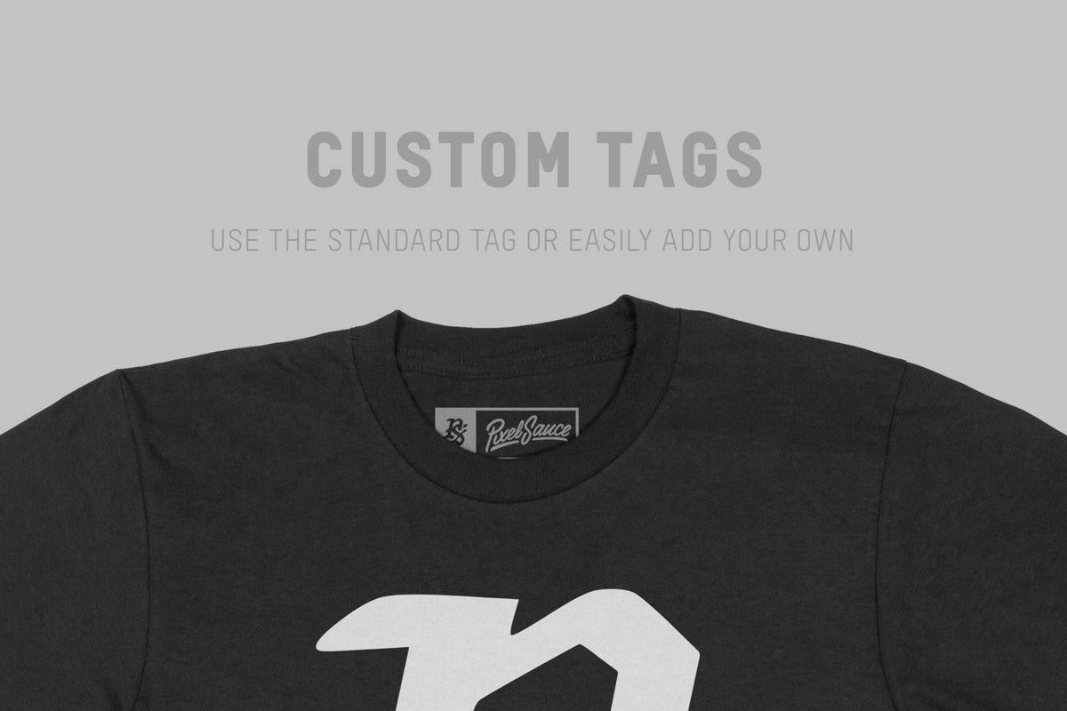American Apparel 2001 Fine Jersey Crewneck T-Shirt Mockups