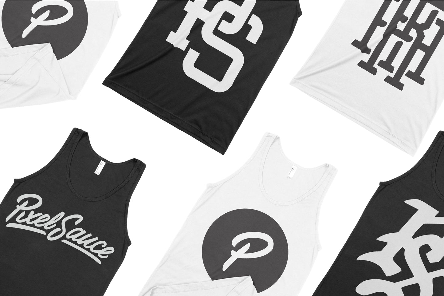 American Apparel BB408 Poly-Cotton Tank Mockups