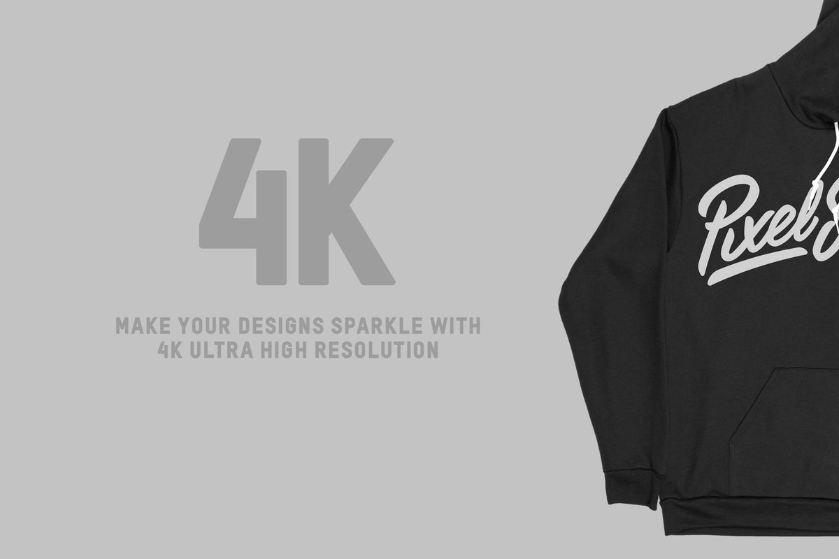 American Apparel F498 Flex Fleece Pullover Hoodie Mockups