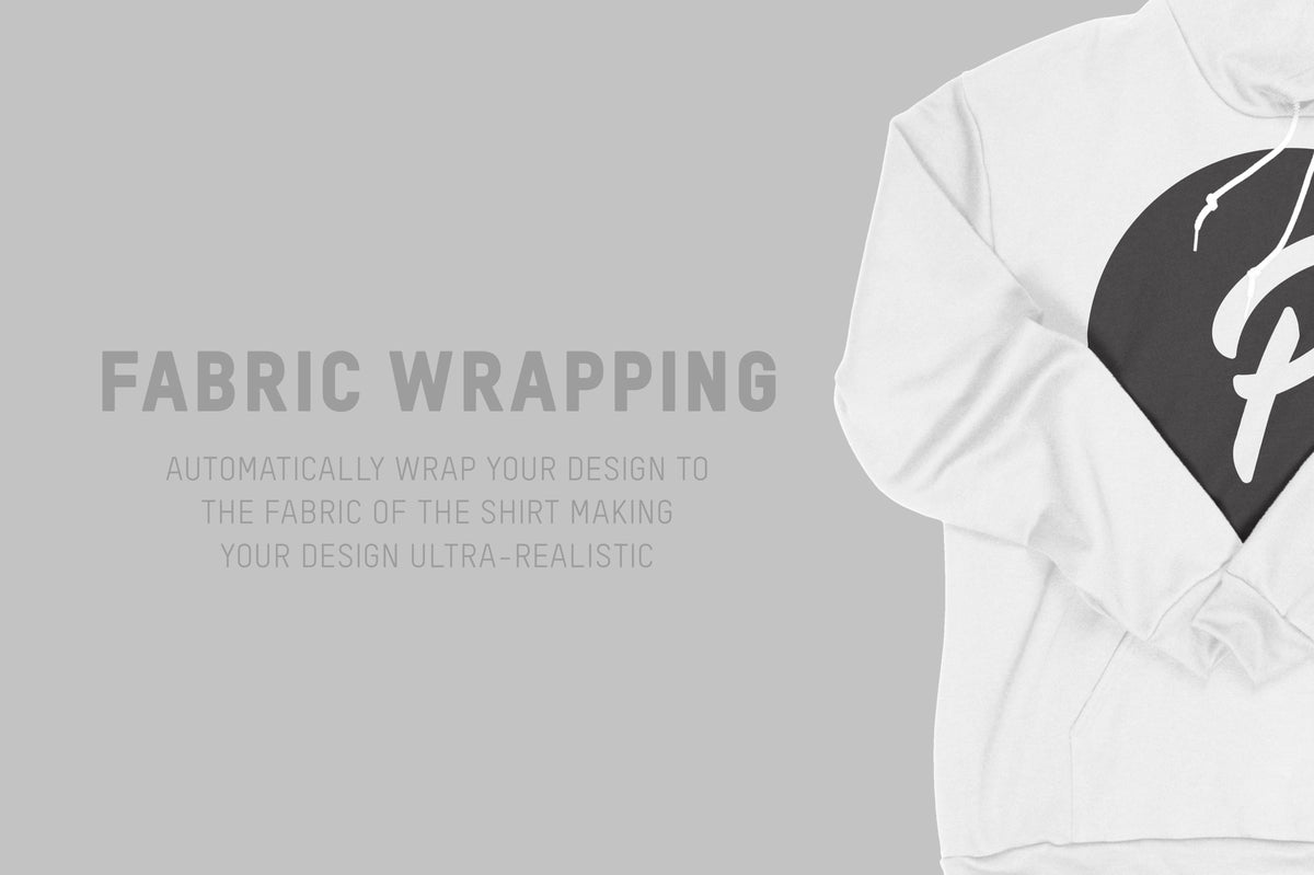 American Apparel F498 Flex Fleece Pullover Hoodie Mockups