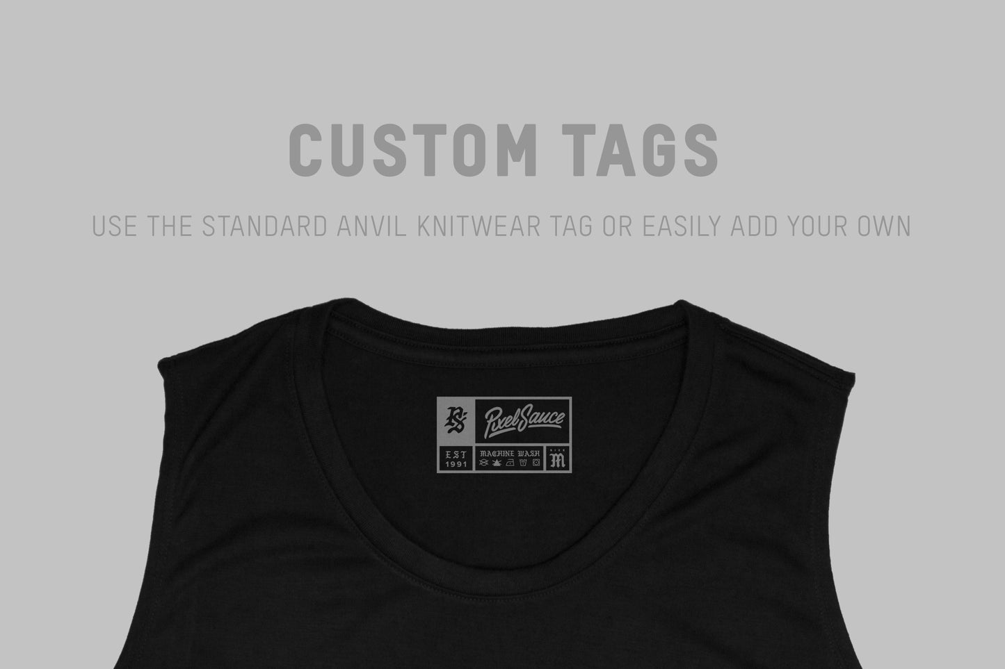 Anvil 37PVL Freedom Sleeveless T-Shirt Mockups