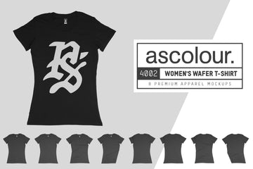 AS Colour 4002 Women's Wafer T-Shirt Mockups