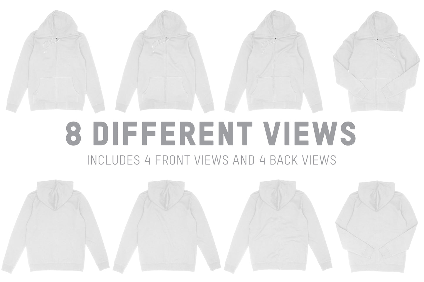 AS Colour 5204 Mens Index Zip Hood Mockups