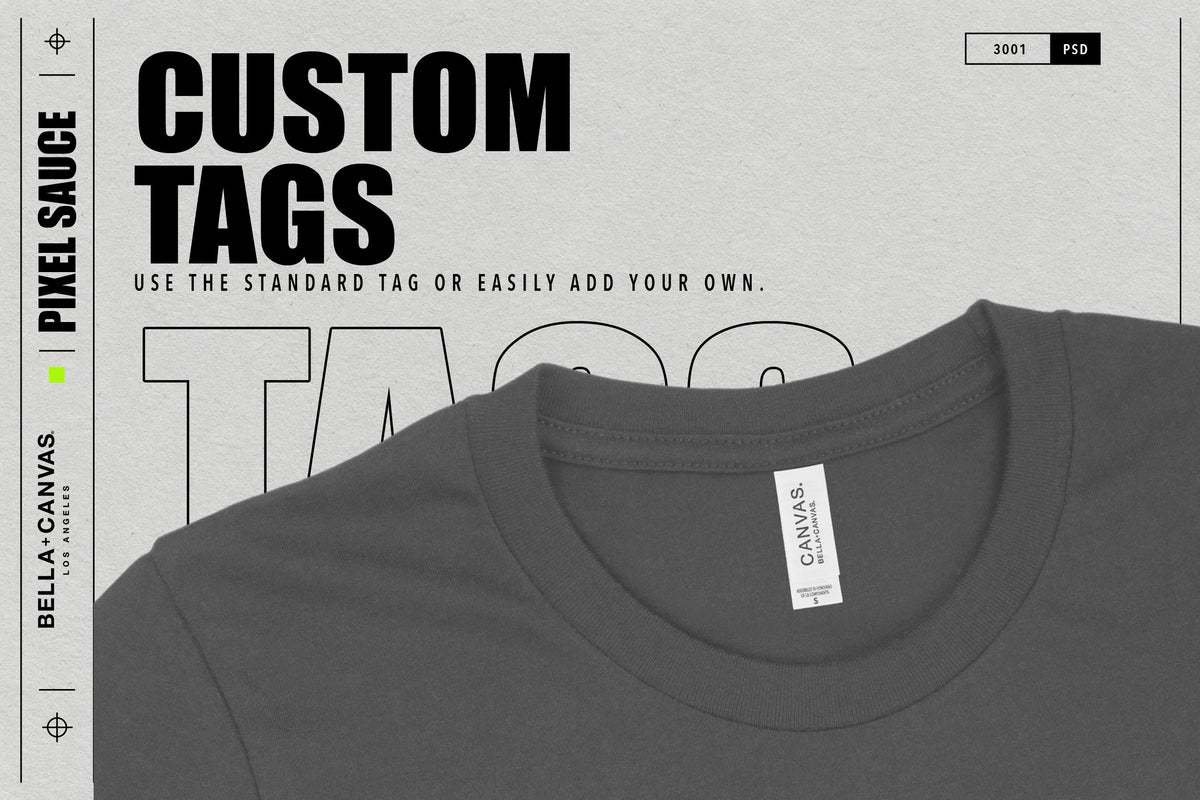 Bella + Canvas 3001 T-Shirt mockup image 7