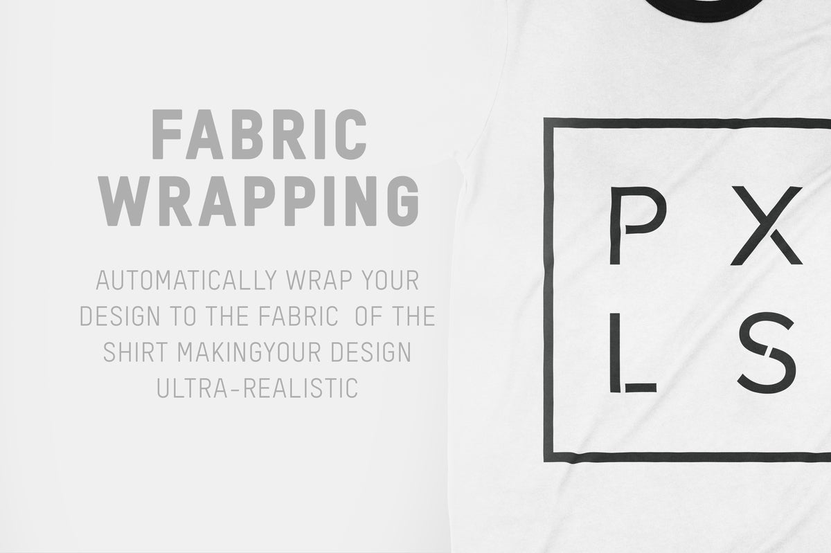 Bella + Canvas 3055 Men's Ringer T-Shirt Mockups