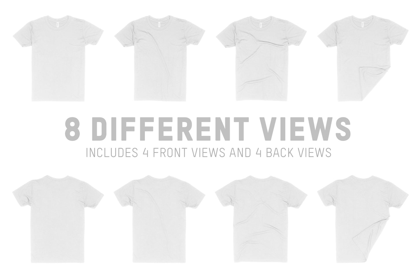 Bella + Canvas 3413Y Youth T-Shirt Mockups