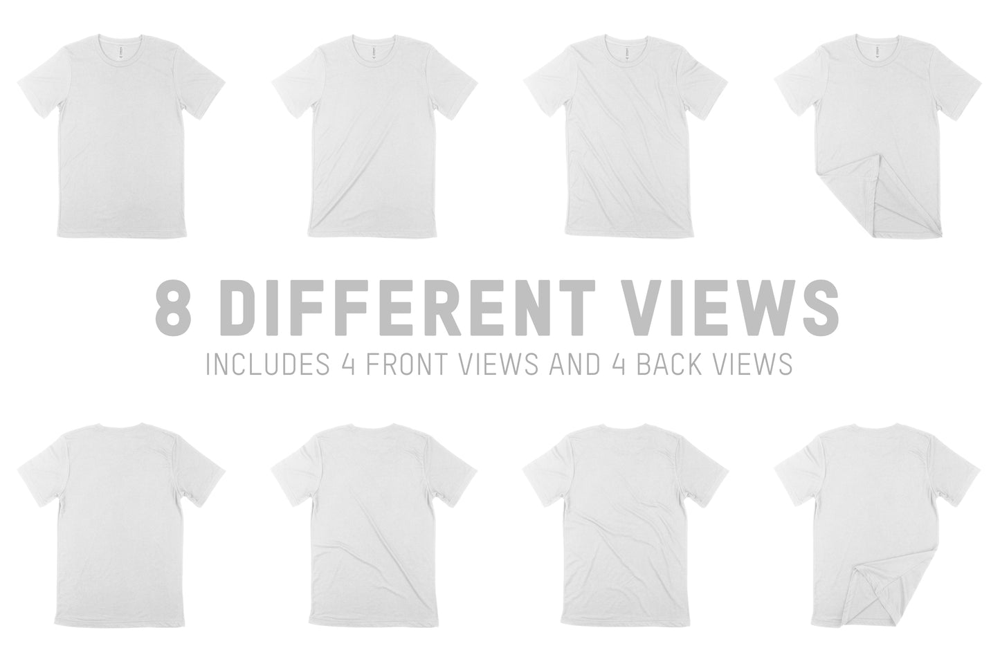 Bella + Canvas 3413 Triblend T-Shirt Mockups