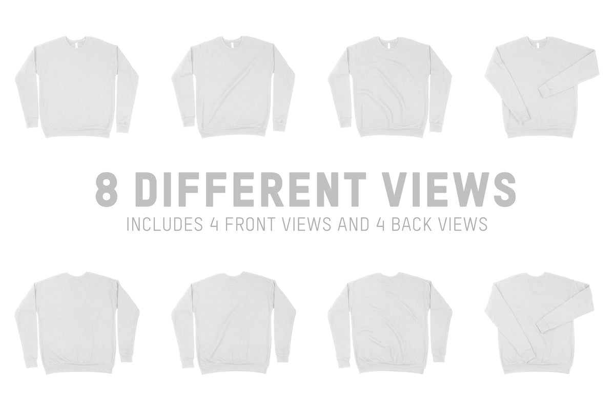 Bella + Canvas 3945 Drop Shoulder Mockups