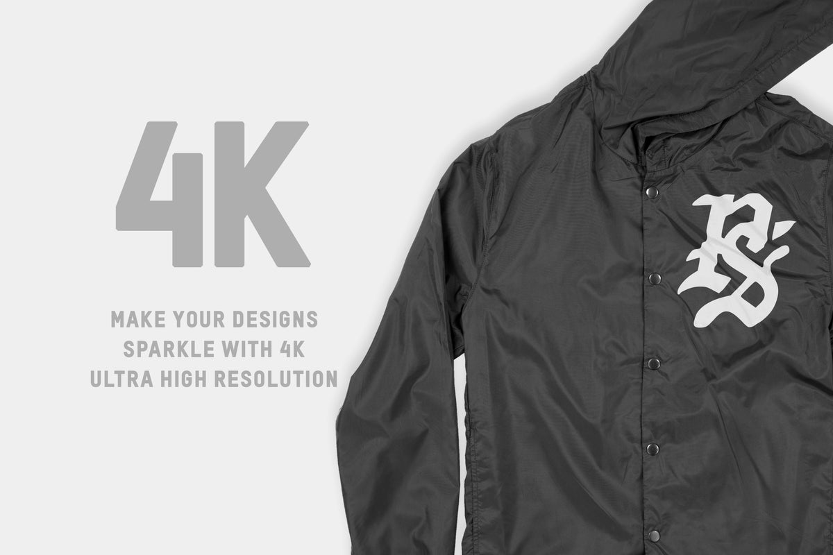 Bella + Canvas 3955 Hooded Coach's Jacket Mockups