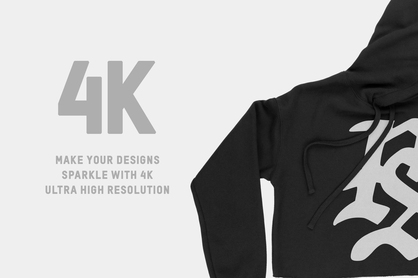 Bella + Canvas 7502 Cropped Hoodie Mockups