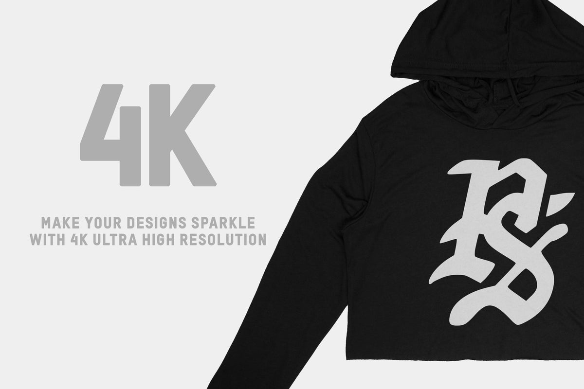 Bella + Canvas 8512 Women's Cropped Hoodie Mockups