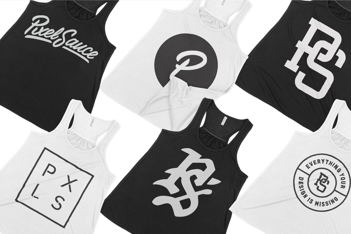 Bella + Canvas 8800 Women's Racerback Mockups