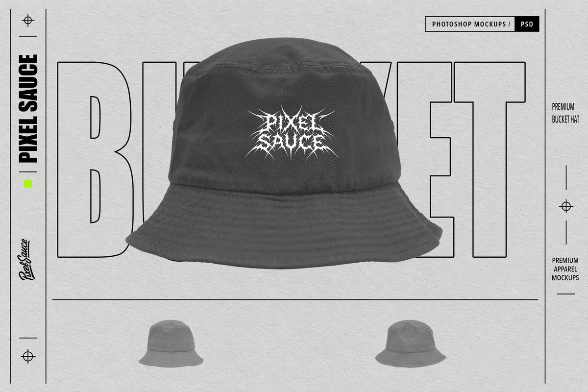 Premium Bucket Hat Mockups