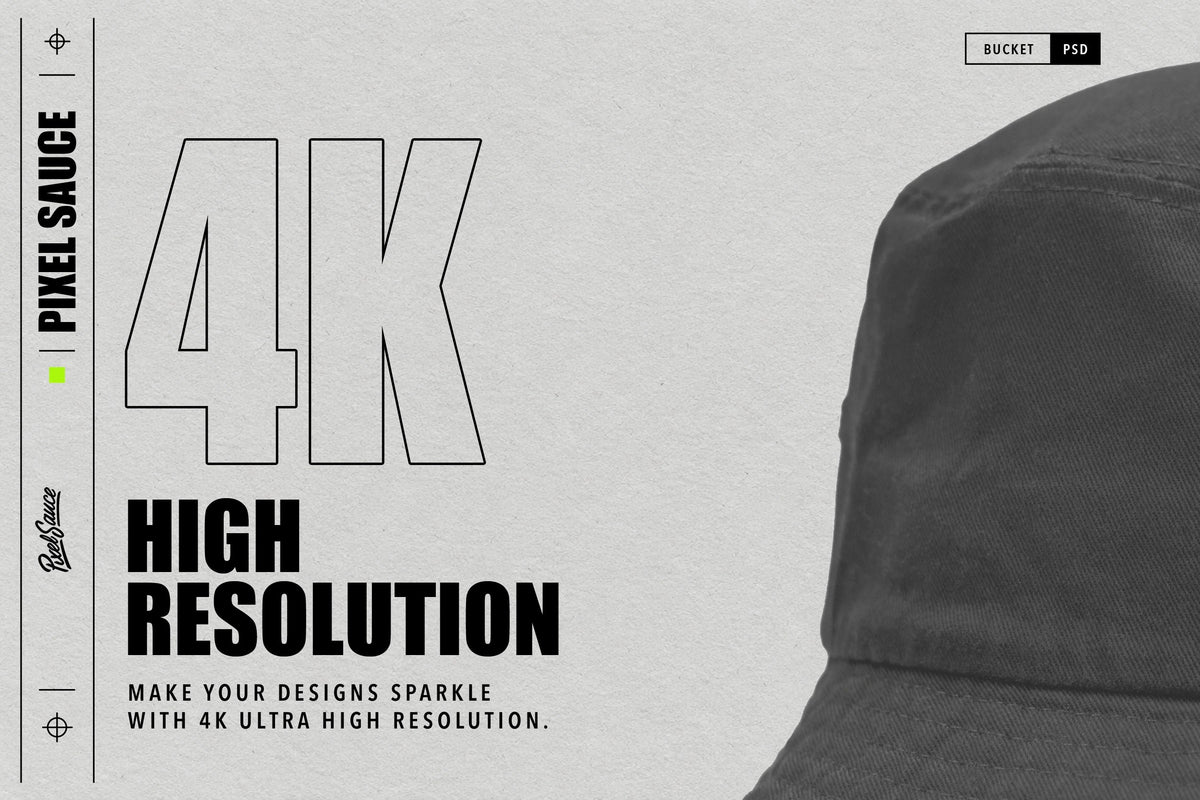 Premium Bucket Hat Mockups