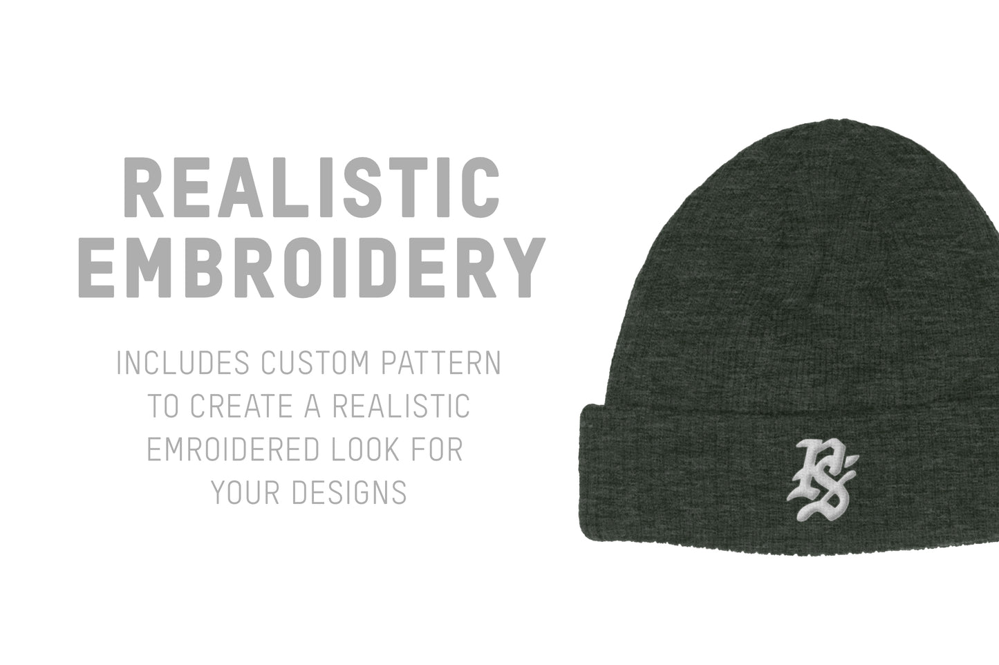 Champion CS4003 Cuffed Beanie Mockups