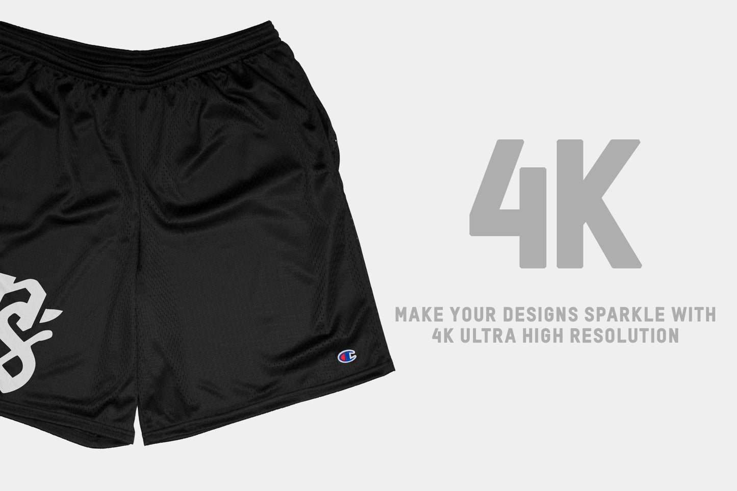 Champion S162 Mesh Shorts Mockups