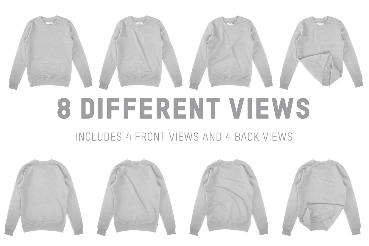 Continental N62 Classic Sweatshirt Mockups
