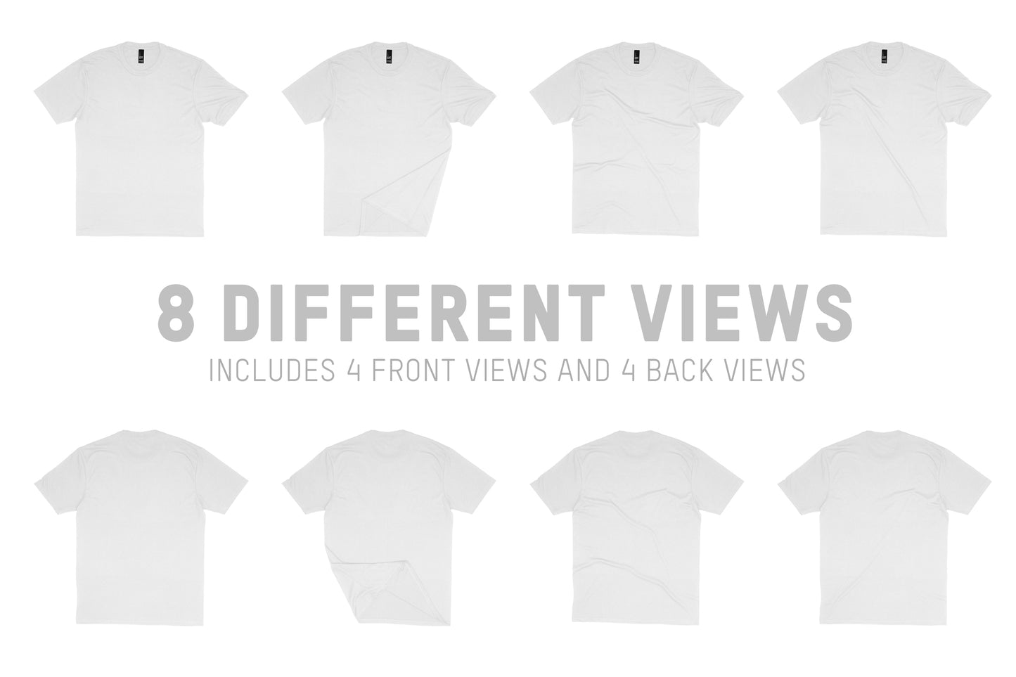 District Made DM130 Perfect Tri T-Shirt Mockups