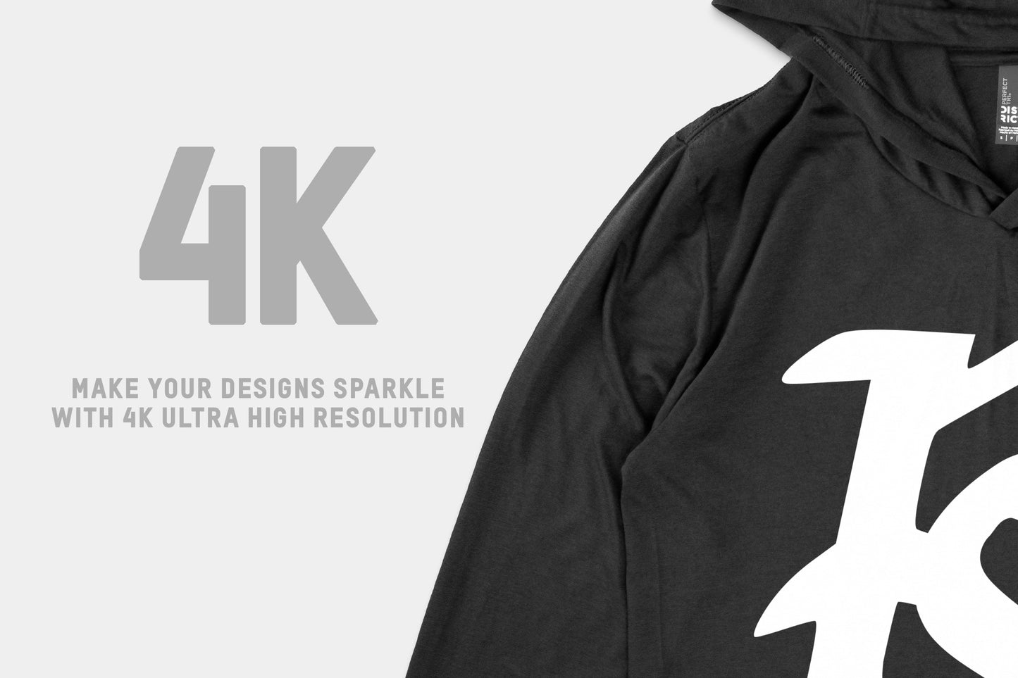 District Made DM139 Perfect Tri Hoodie Mockups