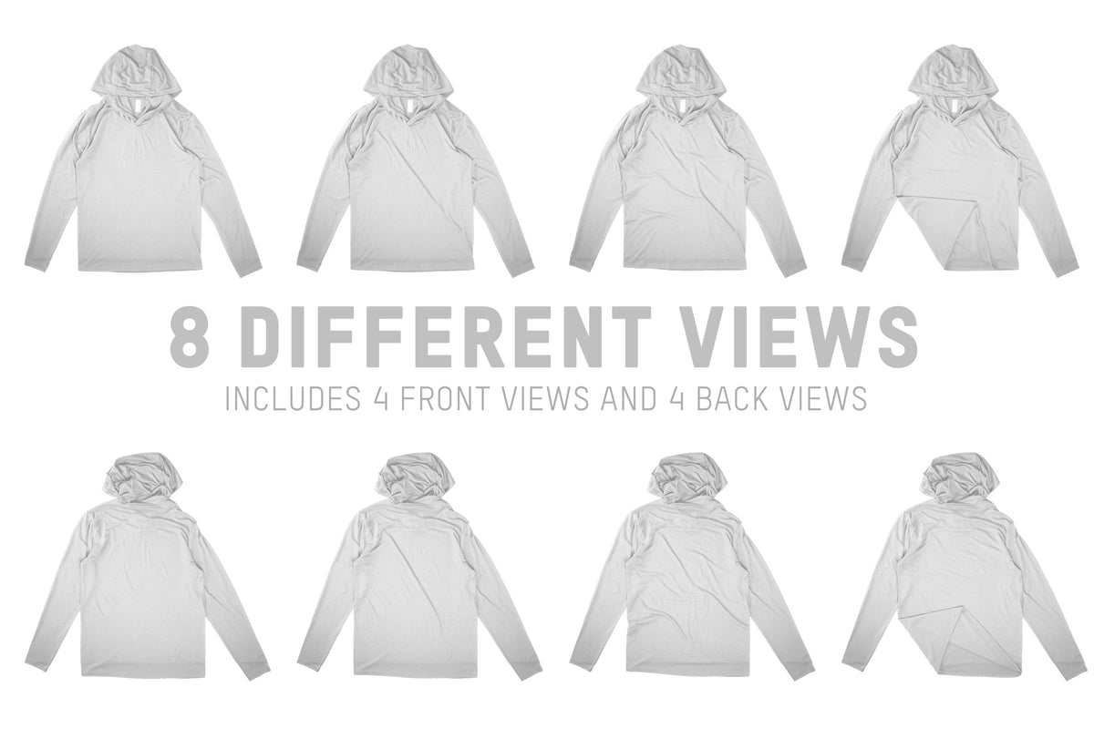 District Made DM139 Perfect Tri Hoodie Mockups