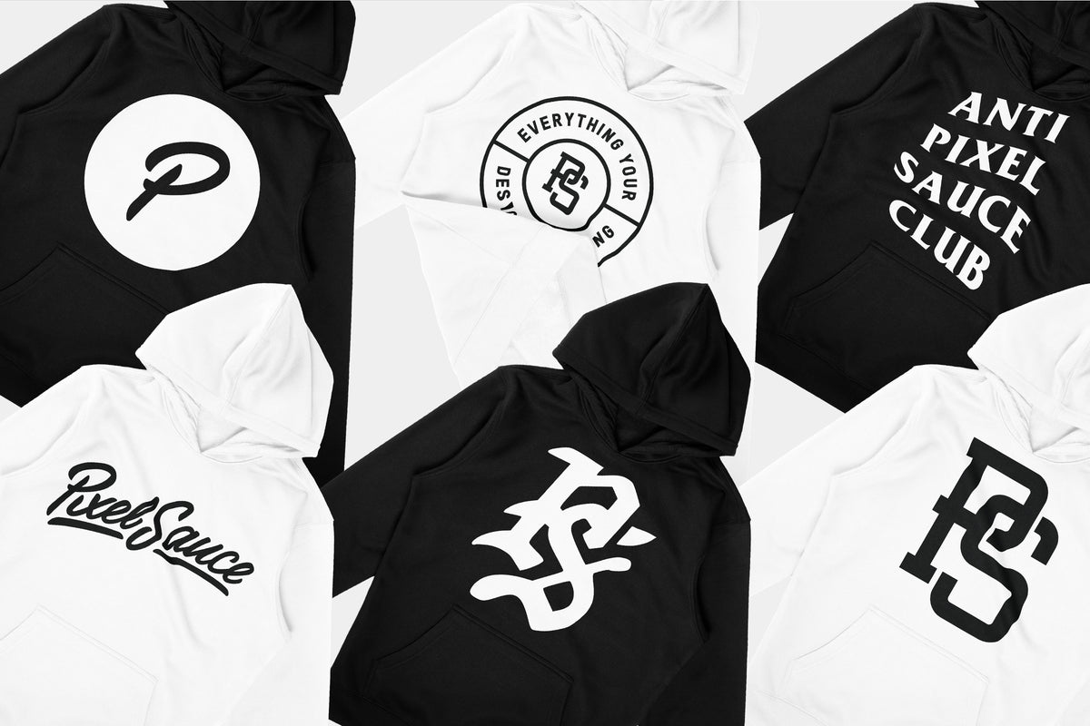 District Made DT6100 VIT Fleece Hoodie Mockups