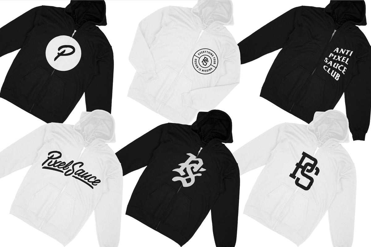 Gildan 18600 Zip Hooded Sweatshirt Mockups