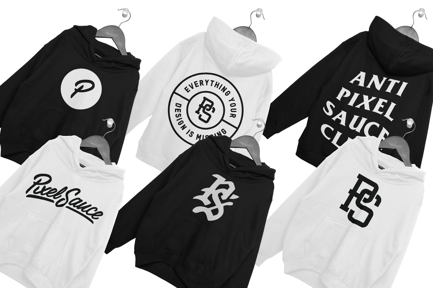 Hanging Kid's Hoodie Mockups