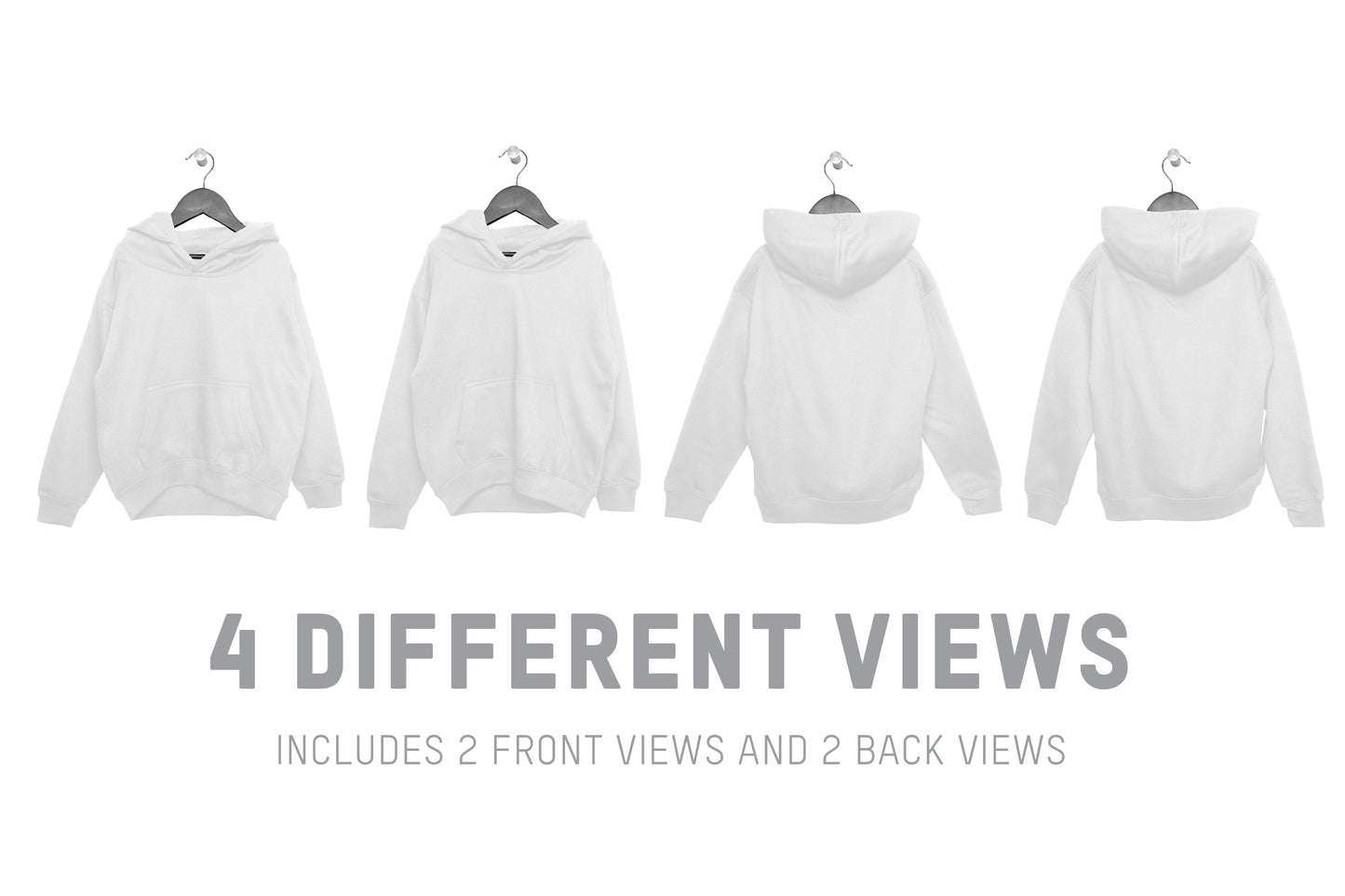 Hanging Kid's Hoodie Mockups