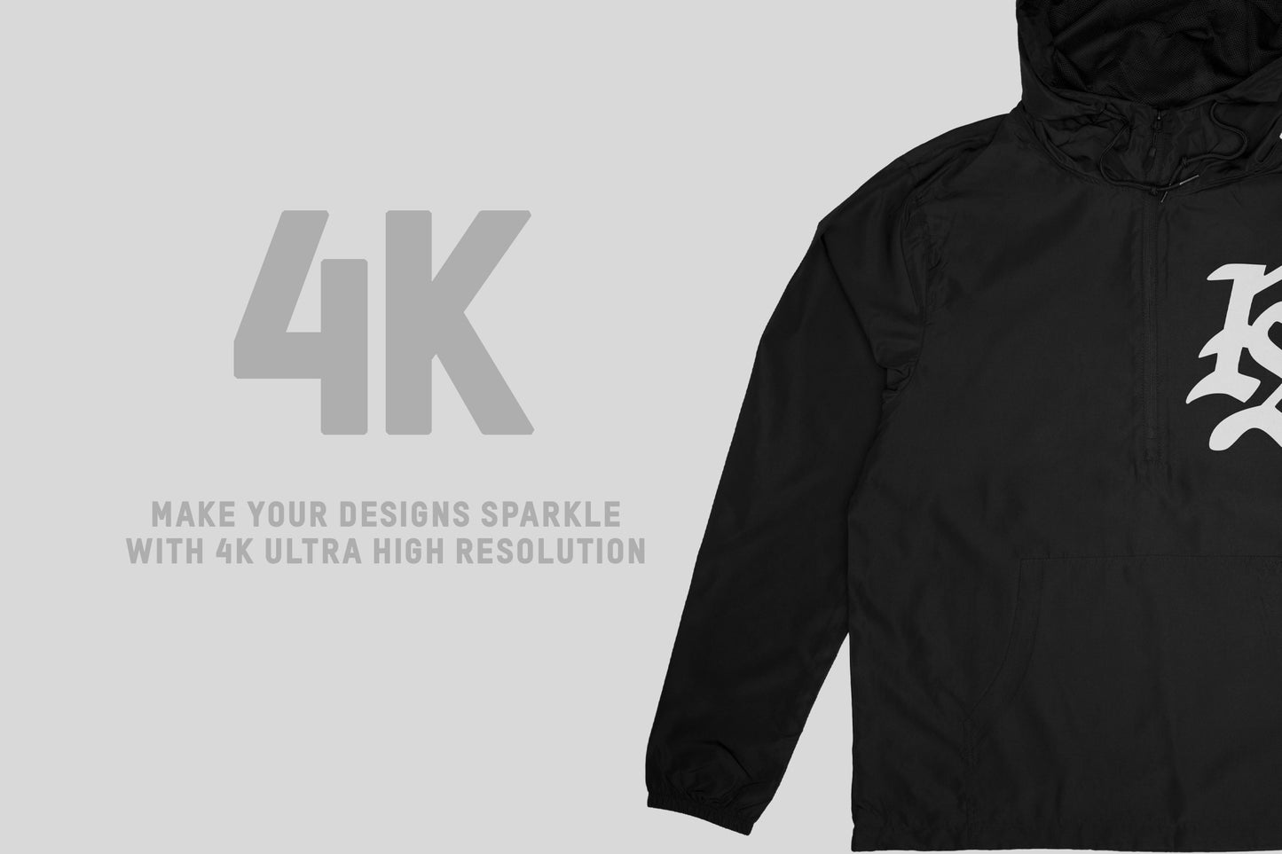 Independent EXP54LWP Lightweight Pullover Windbreaker Mockups