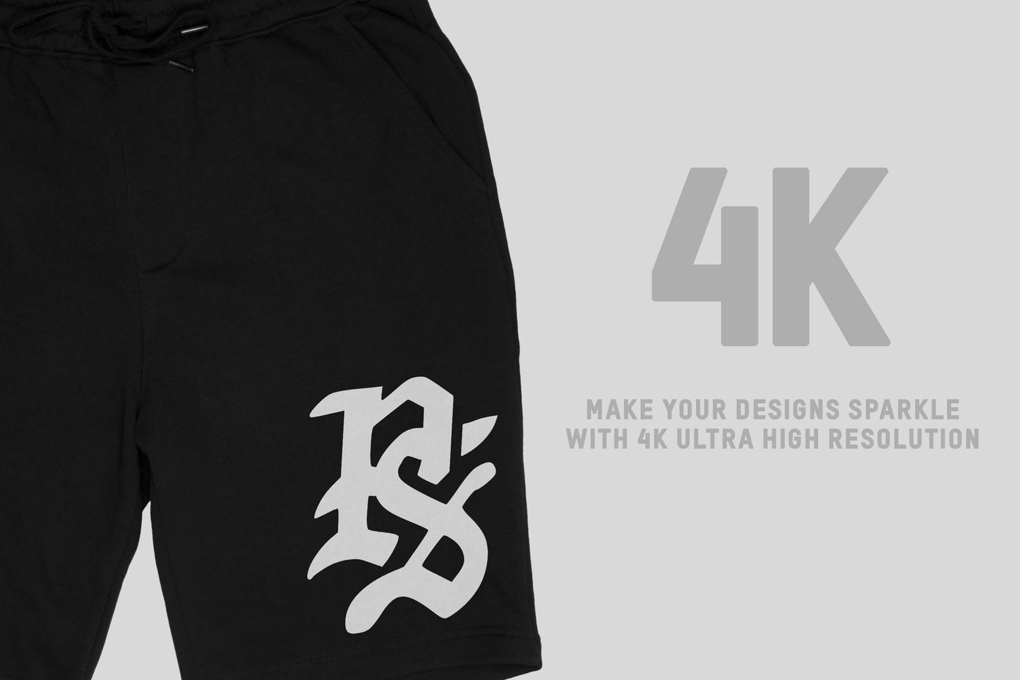 Independent IND20SRT Fleece Shorts Mockups