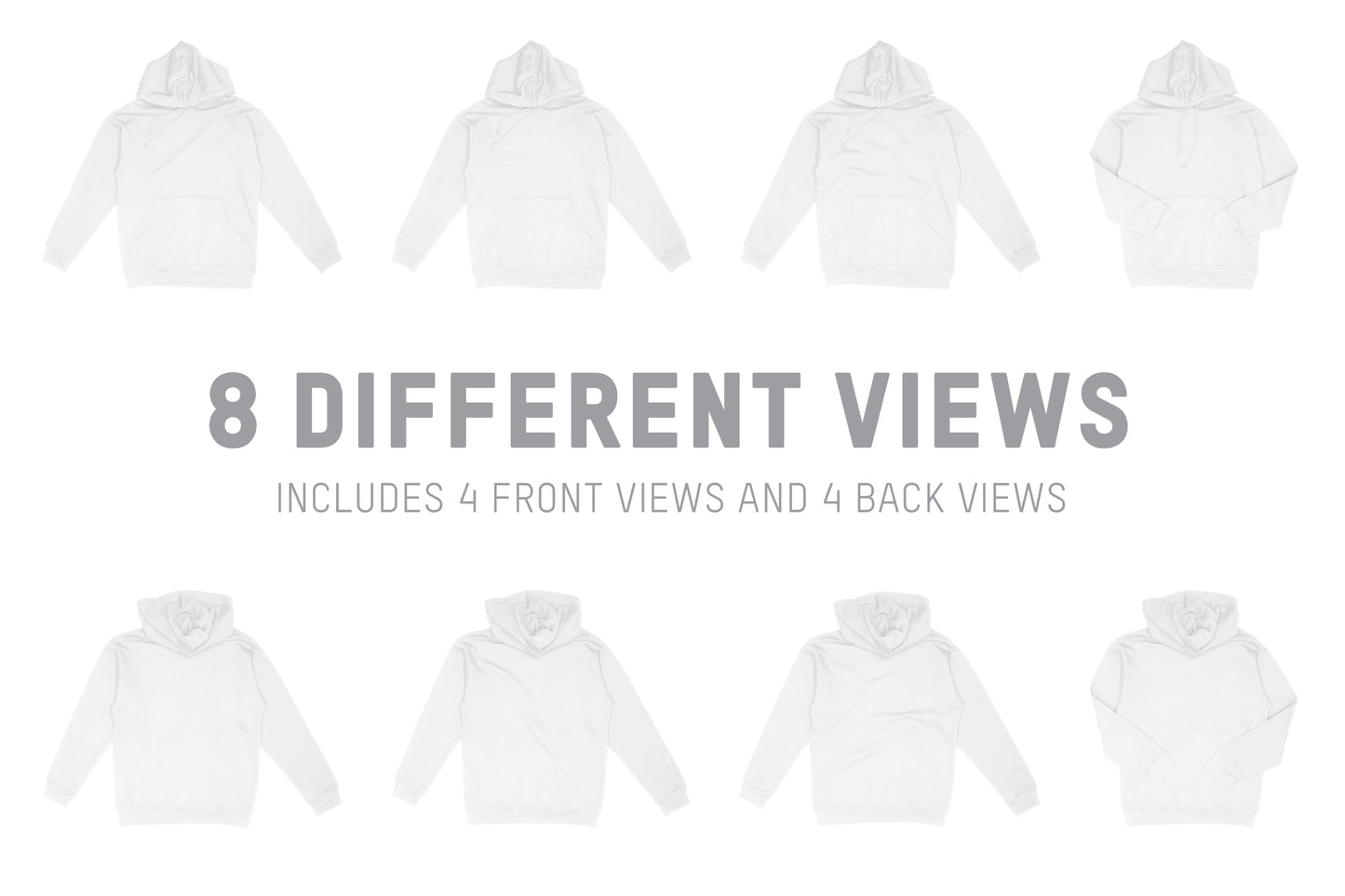 Independent IND4000 Heavyweight Hoodie Mockups