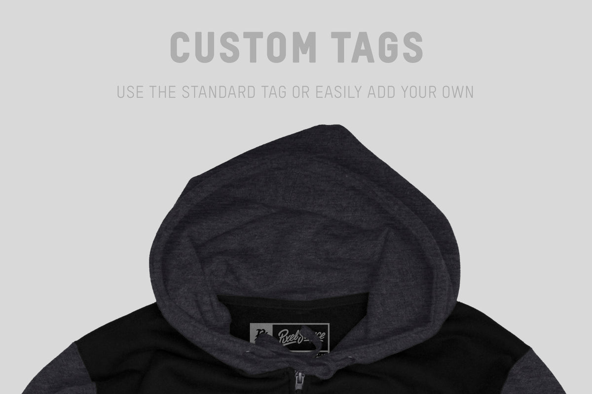 Independent IND45UVZ Varsity Zip Hoodie Mockups