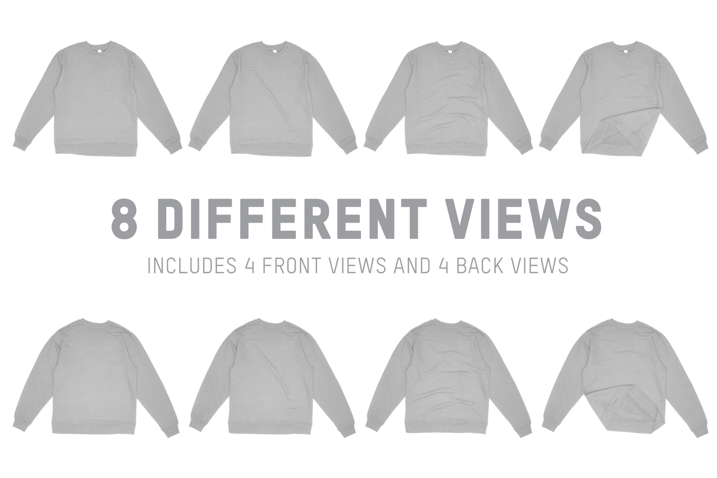 Independent SS3000 Midweight Sweatshirt Mockups