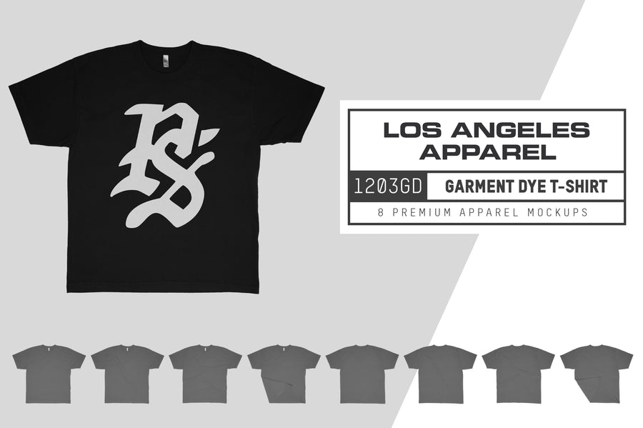 LOS ANGELES APPAREL GARMENT DYE HOODIE – Displayed Garments