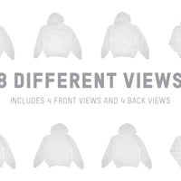 Los Angeles Apparel HF09 Hooded Sweatshirt Mockups