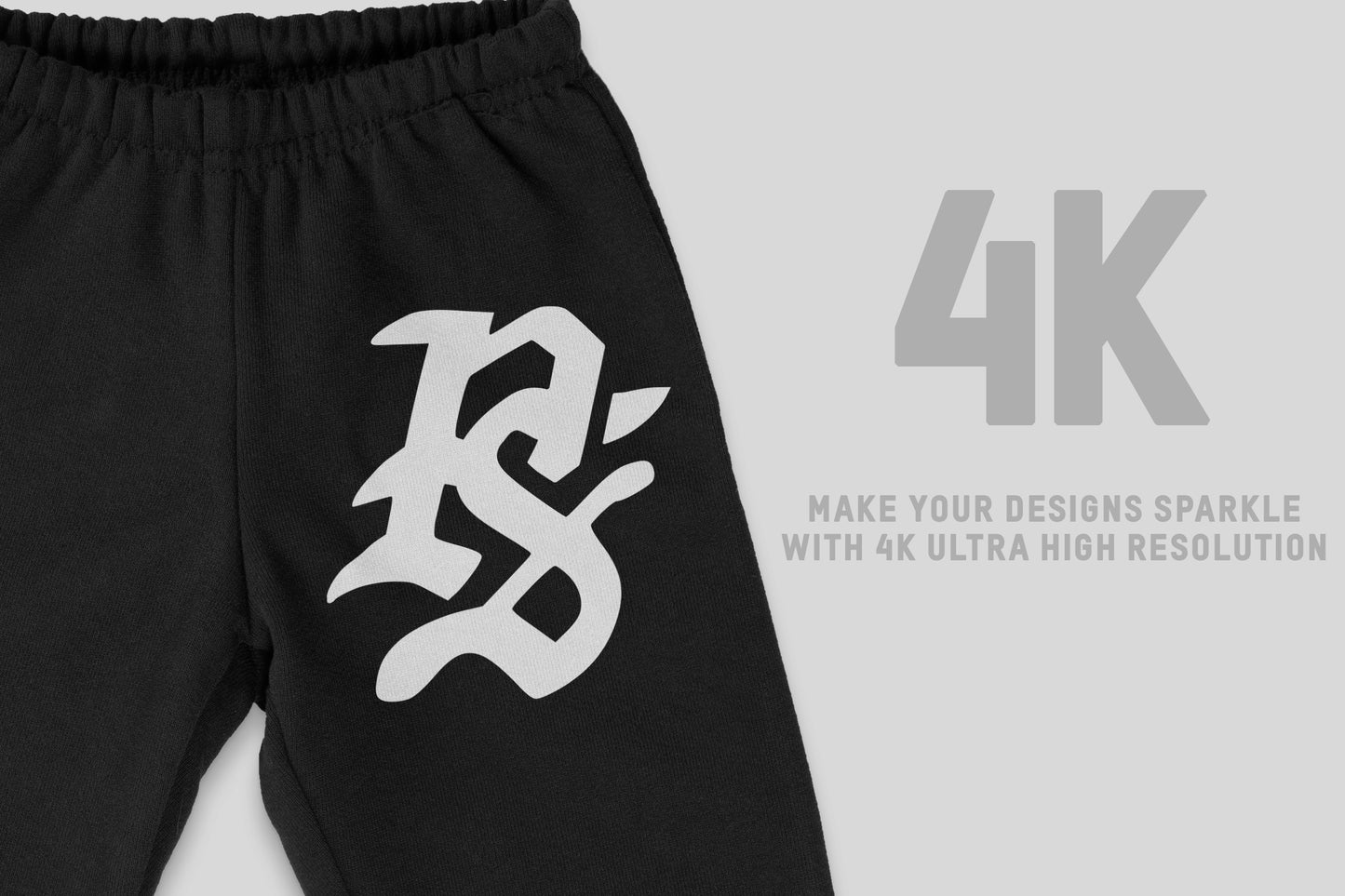 Los Angeles Apparel HF104GD Toddler Sweatpants Mockups