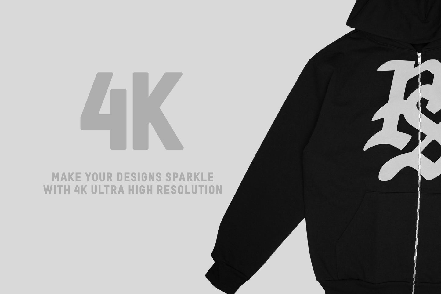 Los Angeles Apparel HF10 Zip Up Hooded Sweatshirt